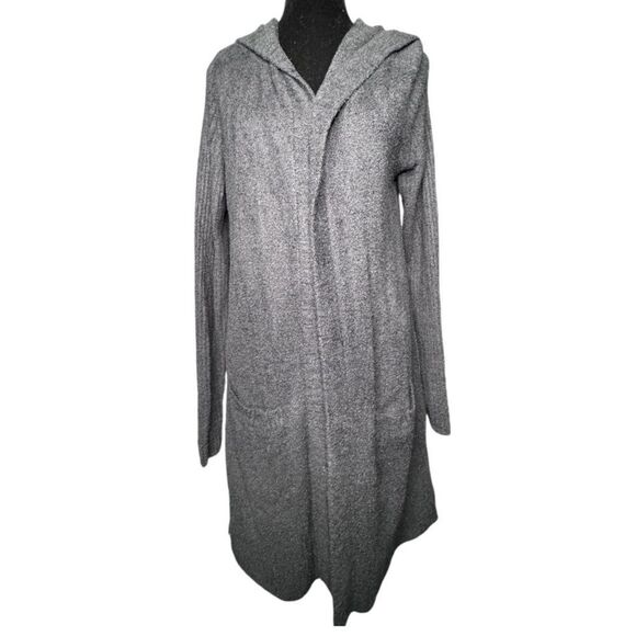 Barefoot Dreams Hooded Cardigan (S) - Picture 1 of 8